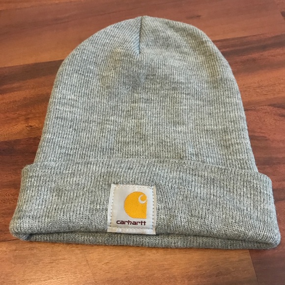 Light Gray Carhartt Beanie Hat